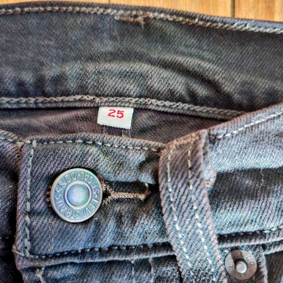 Levis 501 washed black jeans - Picture 4 of 5